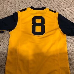 WVU football jersey (Karl Joseph) Gold